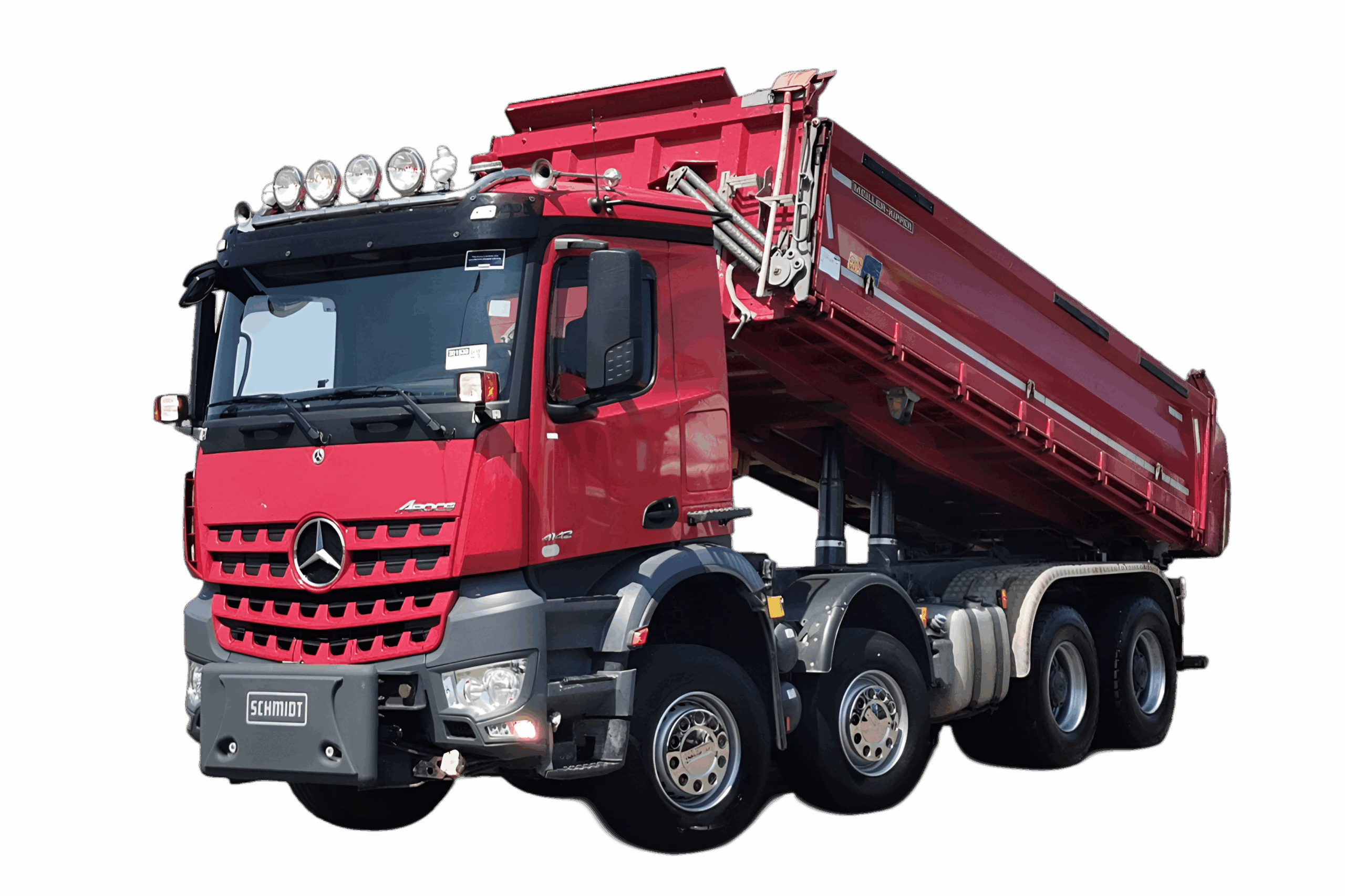 Camion ribaltabile per lavori di Urbanizzazione Brescia